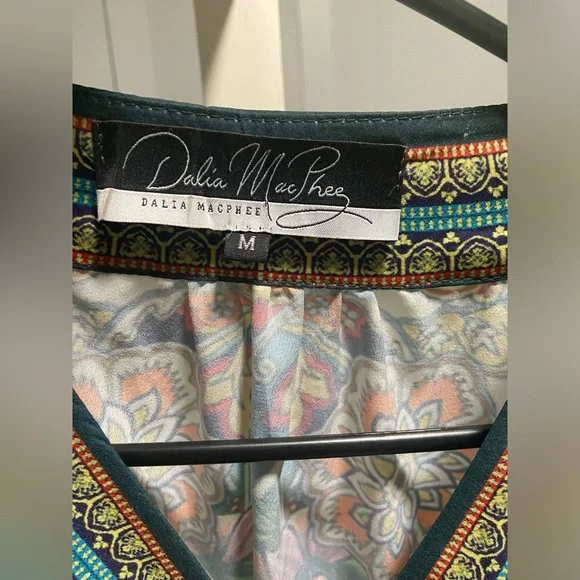 Dalia Mc Phee Women’s Floral Wrap Size M - Picture 5 of 8